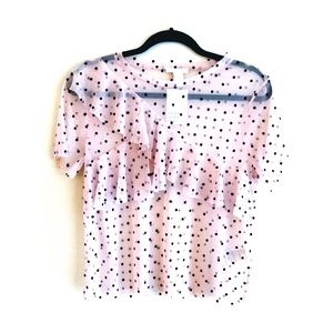 H+M Polka Dot Top